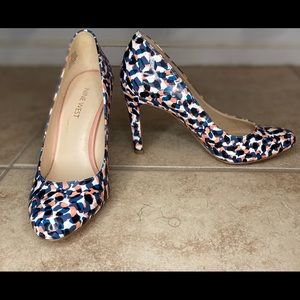 Paint Speckled Heels